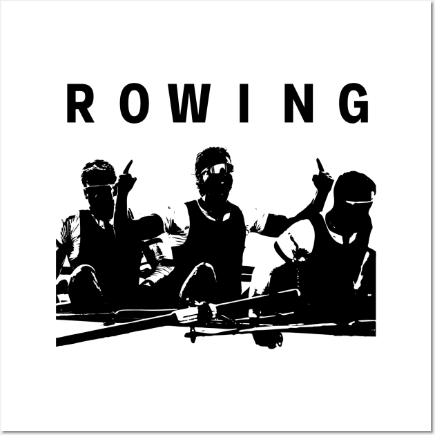 Rowing Crew Wall Art by RowingParadise